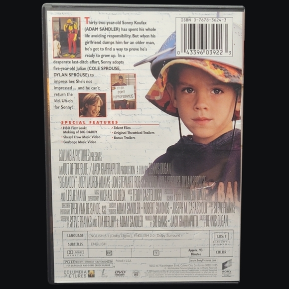 DVD "BIG DADDY" - Picture 3 of 3